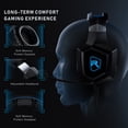 thumbnail image 3 of “Lamog” Stereo Gaming Headset for Xbox One,PS4,PS5,PC,Laptop,Mic Headphones,Gaming Headphones with Mic for Computer Headset Mic with Noise Cancelling Headphones with Microphone Headset Lamog 39951, 3 of 7