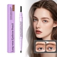 thumbnail image 4 of Eyebrow Pencil, Double-Ended Feather Edge Brow Pencil with Spoolie, Precision Definer for Natural Hair-Like Strokes, Easy Shape, Fill & Blend Eyebrow Makeup, 4 of 7