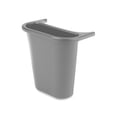 thumbnail image 1 of Rubbermaid commercial products fg295073gray papelera Rectangular papelera de reciclaje lado (Gris), gris, 1 of 3