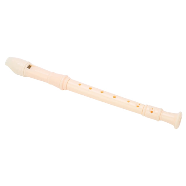 Recorder Instrument, Better Sealing Flexible Playing Clear Voice Soprano Recorders ABS Portable For Music Courses For Children White