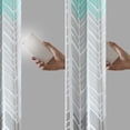 thumbnail image 3 of Intelligent Design Adel Polyester Fabric Lined Blackout Window Panel - Gray/Blue, 3 of 5