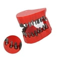 thumbnail image 4 of Support de Perceuse à Dentier, Support de Perceuse à Dentier en Forme de Modèle, Ouverture Complète, Organiseur de Tournevis avec 28 Perces, 4 of 7