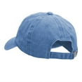 thumbnail image 3 of Patriotic Eagle Motif Embroidered Unstructured Cotton Cap - Blue OSFM, 3 of 5