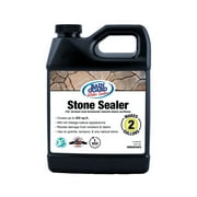 Rainguard Water Sealers Stone Sealer, Penetrating Protection Against Moisture Damage and Stains, For All Stone Surfaces, Silane/Siloxane Waterproofer, Natural Finish, Ready to Use, 1 Gallon