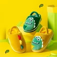 thumbnail image 6 of Otqutp Toddler Closed Toe Shoes Little Child Girls Inside Wear Slippers Cute Dinosaur Soft Bottom Comfortable Winter Warm Home Plush Slippers, 6 of 6