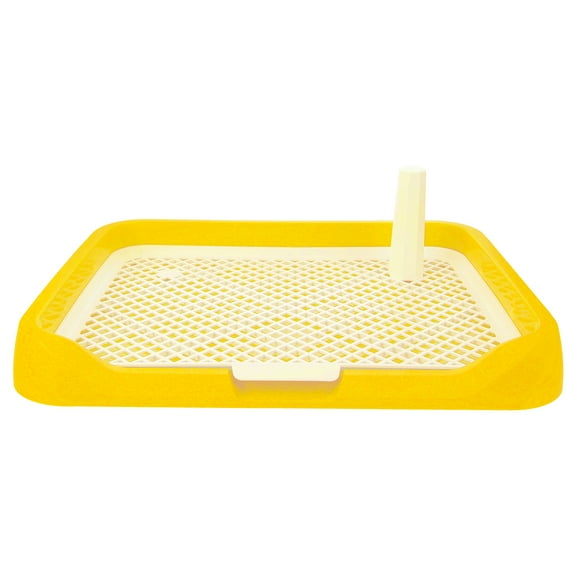JMXIANG Dog Potty Tray Dog Toilet Training Pad Holder for Dogs Anti-Slide Litter Pee Tray Pet Supply