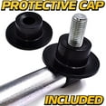 thumbnail image 5 of HD Switch Adjustable Improved LH/RH Steering Drag Link Set fits 532194740 & 532194741 for Husqvarna Craftsman Murray Dixon Jonsered Poulan Pro AYP EHP WeedEater 194740 194741 (Dust Caps Included), 5 of 7