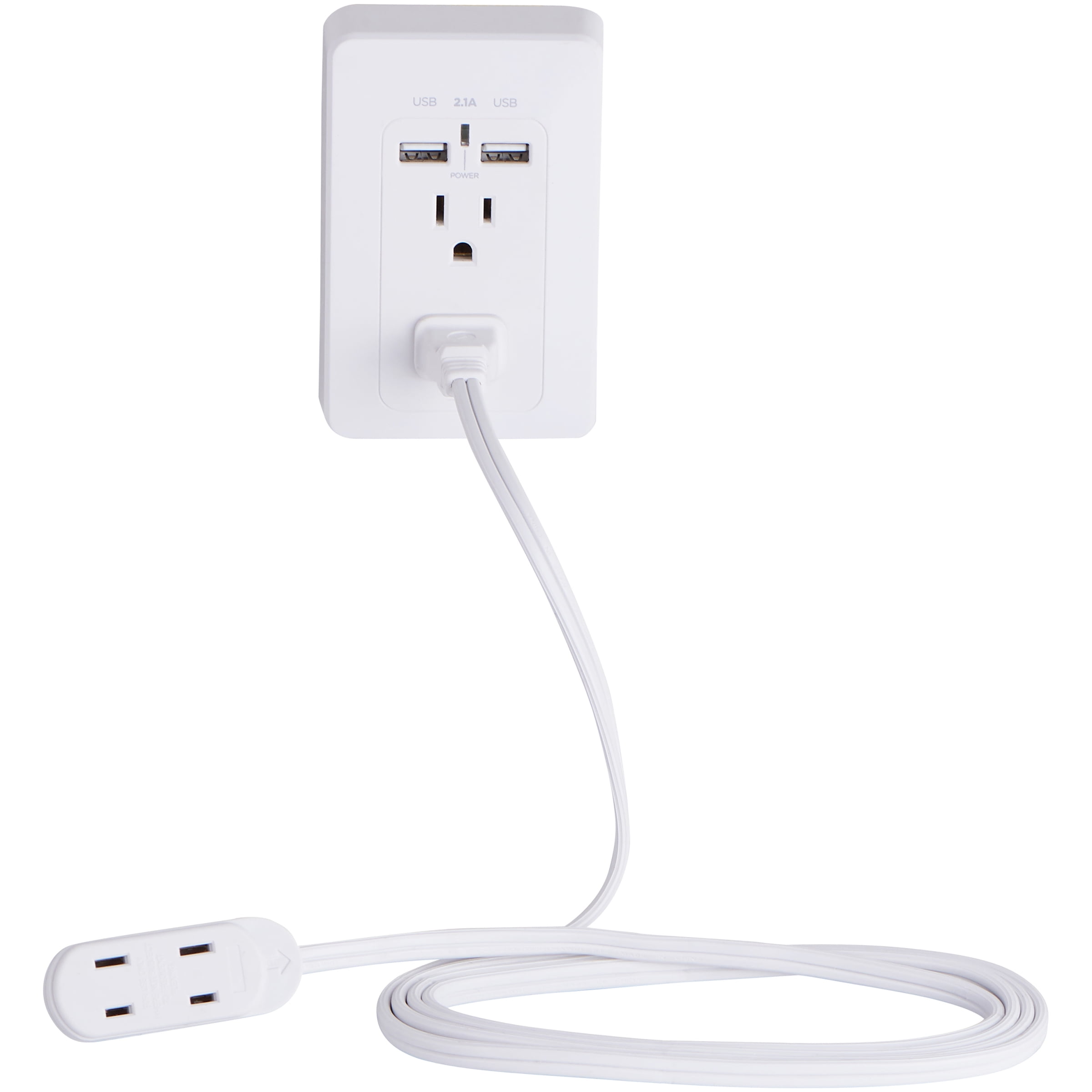 Hyper Tough 23215 16 Gauge 6' White 3 General Use Extension Cord 20 Piece 1 Pack