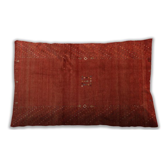 Ahgly Company Outdoor Rectangular Contemporary Lumbar Throw Pillow, 13 inch by 19 inch