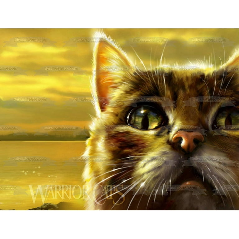 Warrior Cats Twilight Edible Image Cake Topper, by A Birthday - Main Image