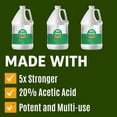thumbnail image 5 of 20% Vinegar Concentrated | White Vinegar for Cleaning and Garden | Home, and Outdoor Pure | Max Performance 5X Power | with Instructions | 4 Gallon (512 fl oz), 5 of 5
