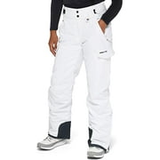 Arctix Women's Snow Sports Insulated Cargo Pants, White, Medium Short