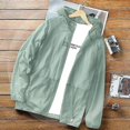 thumbnail image 3 of Men's Ice Silk Clothing Summer Sun Protection Ultra-thin Hooded Jacket Beach Topcoat Outdoor Waterproof Cool Quick-drying Coat, 3 of 5