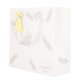 thumbnail image 4 of Bolsa de mano para compras con patrón de hoja de plátano japonés, bolsas de regalo de papel con asa, 6 uds., 4 of 8