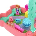 thumbnail image 5 of Polly Pocket Cutie Bear Picnic Mini Playset with 1 Micro Doll & 8 Accessories Including Pet, Food Theme, 5 of 7