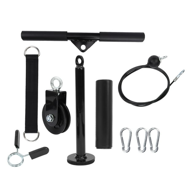Conjunto combinado de equipos de ejercicios, combinación de equipos de ejercicios para bricolaje Conjunto de equipos de ejercicios para bricolaje Juego de poleas para equipos de ejercicios Rendimiento lleno de energía