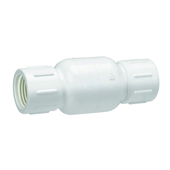Válvula de retención Homewerks VCKP40B5B PVC Schedule 40 de 1 pulgada