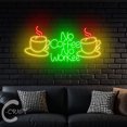 thumbnail image 4 of C-CRAFT No Coffee No Workee Neon Led Light Up 25 inch for Coffee Shop Kitchen Wall Decor, 4 of 5