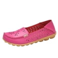 thumbnail image 1 of B91xZ Mocassins pour Femmes Confortables et Légers, Rouge Melon D\'eau 7, 1 of 5