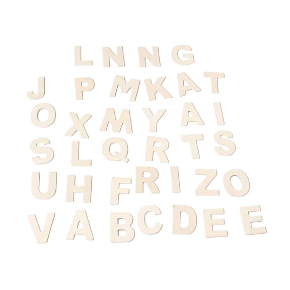 6 Packs: 36 ct. (216 total) Wood Letter Set by Make Market