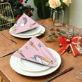 thumbnail image 3 of GZHJMY Magic Wand Unicorn Napkins Table Decorations Napkin Set for Gift Giving, Dining, Parties 20 x 20in, 3 of 7