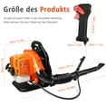 thumbnail image 6 of Labtec 2800 RPM at 665 CFM 43cc Gas Leaf Blower with 2-Stroke Backpack, 6 of 10
