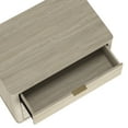 thumbnail image 5 of Evelyn Modern 32 Nightstand 4.0 with 3 Full Extension Drawers in Natural, 5 of 10