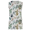 thumbnail image 4 of Aoochasliy Tank Tops for Women Women's Fashion Round Neck Leisure Sleeveless Printing Vest Tops, 4 of 5