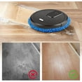 thumbnail image 3 of 3 in 1 Sweep and Mop Vacuum Robot, Intelligent Sweeping Robot Vacuum Cleaner, Rechargeable Dry and Wet Fully Automatic Mopping Machine for Pet Hair and Mop Cleaner, Hard Floor (Black), 3 of 10