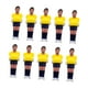 thumbnail image 4 of 10 piezas Foosball Men Reemplazo de jugadores de fútbol Partes de fútbol de fútbol liviano Men de fútbol para sala de juegos de cumpleaños Adultos Amarillo azul oscuro, 4 of 8
