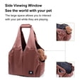 thumbnail image 4 of Bolso de Gato Portátil Bolso de Mascotas Transpirable Bolso de Hombro Portátil Invierno de Moda Cálida Para Mascotas para Perros Pequeños y Gatos Ventilación CÓModa para la, 4 of 7