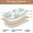 thumbnail image 5 of WOBOGO Illustration Of Colorful Cute Tanks Baby Playmats Extra Large Waterproof Rollable Activity Pads for Toddlers 50×50inch, 5 of 7