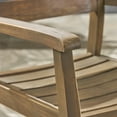 thumbnail image 4 of Jaxson Outdoor Acacia Wood Dining Chairs, Set of 2, Gray, 4 of 7