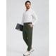 thumbnail image 5 of Pantalones deportivos de golf Soothfeel para hombre, ajustados, elásticos, verde, M, 5 of 6