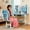 Blue #3, variant on Floseru Kids Adjustable Study Desk & Chair Set w/Storage,Drawers,Bookshelf,Child Toddler Writing Homework Table,Little Girl Work Computer Desk,Princess Preschool Desk,Escritorio Mesas para Niña
