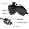 thumbnail image 3 of LUXMO 2 Pack Nunchuck Replacement Controller for Wii and Wii U Console, 3 of 6