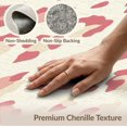 thumbnail image 6 of ODIKA Diagonal Animal Motif Leopard Spotted Abstract Border Design for Dorm Room, Small Living Apartment, Stain Resistant Low Profile, 6 of 7