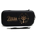 thumbnail image 4 of Hard EVA Portable Travel Carrying Case for Nintendo Switch Console - Protective Zippered Storage Bag with Game Theme UV Print, 4 of 14