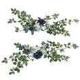 thumbnail image 5 of perfeclan 2pcs Wedding Aisle Chair Decorations, Artificial Rose Floral Wedding Chair Back Flower Pew Flowers for Wedding Ceremony Decor Style B, 5 of 9