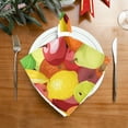 thumbnail image 2 of GZHJMY Cloth Dinner Napkins Lemon Summer Fruit Oversize Kitchen Decor for Cocktail Gathering Housewarming Gift 6 Pack 20" × 20", 2 of 6