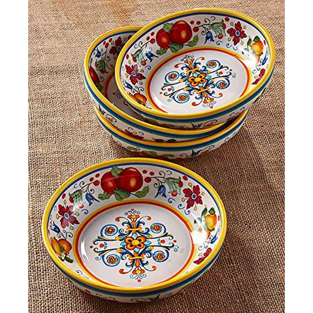 Set of 4 Pasta Bowl Set
