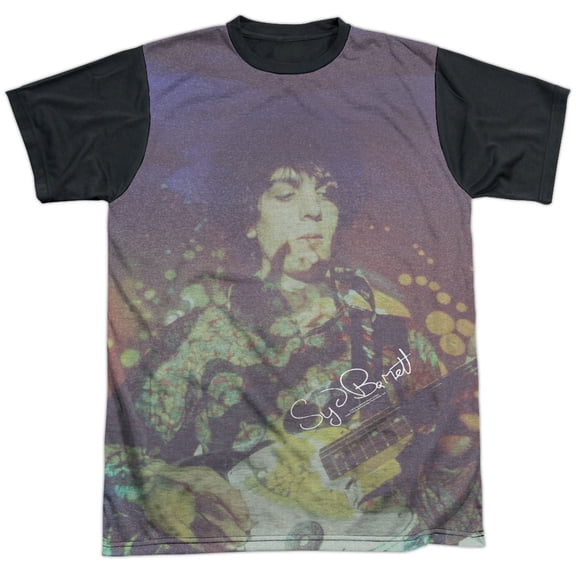 Syd Barrett - Title - Short Sleeve Black Back Shirt - XX-Large