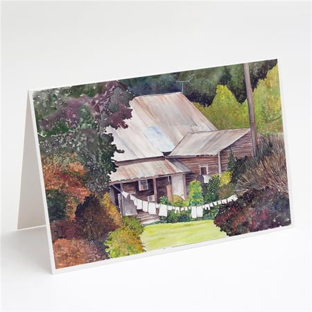 Wash Day Greeting Cards & Envelopes - Pack of 8