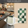 thumbnail image 5 of Yayeee Blank Wall Plate Cover 1-Gang 4.5"x2.7" Home Unused Decorative Outlet, Green and White Plaid Pattern, 5 of 7