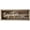 (Brown with Frame, variant on Together Is My Favorite Place To Be Rustic Wood Wall Sign 10x30 (White with Frame)