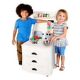 thumbnail image 5 of PopOhVer Pretend Play Kitchen Counter Play Set - Innovative Canvas Design Chair Cover, 5 of 5