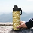 thumbnail image 7 of Lsque Mermaid Fish Scale Pattern Water Bottle,18oz Sports Insulated Kettle for Cycling Gym Basketball Outdoor, Suitable as a Present, 7 of 7
