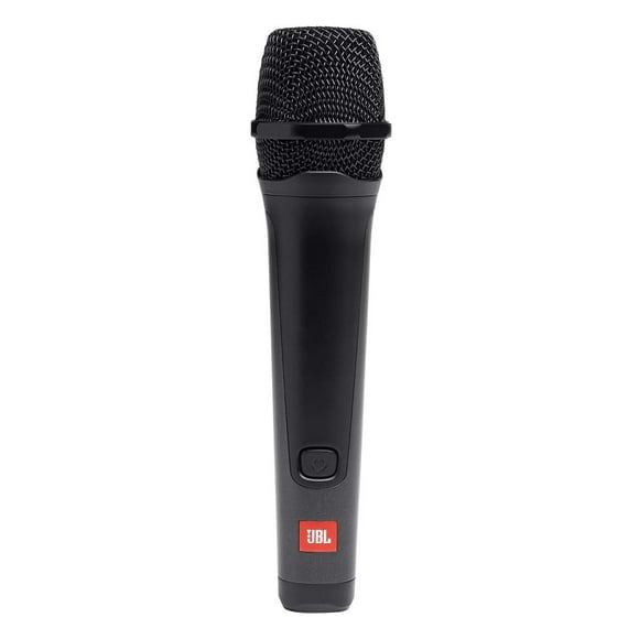 JBL PartyBox Mic 100: Micro Vocal Dynamique Filaire avec Câble (3 m), Performance de Qualité JBL, Capuchon en Treillis Métallique avec Pare-Brise, Facile à Utiliser, Pa Polar Cardioïde