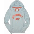 thumbnail image 1 of Sudadera con capucha bordada Aeropostale para mujer, azul, grande, 1 of 1