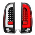 thumbnail image 1 of DNA MOTORING TL-TTAC05-LED-3D-BK-CL LED 3D Tail Light Assembly Driver & Passenger Side [Compatible with 05-15 Tacoma], 1 of 4
